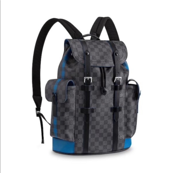 Louis Vuitton X Nigo Christopher Backpack Damier Ebene Giant PM Brown for  Men